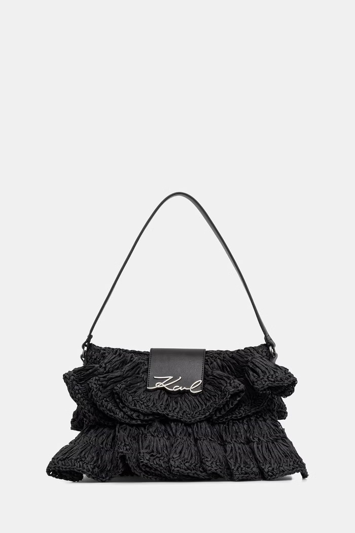 Karl Lagerfeld kabelka dámska K/SIGNATURE čierna B2W30104