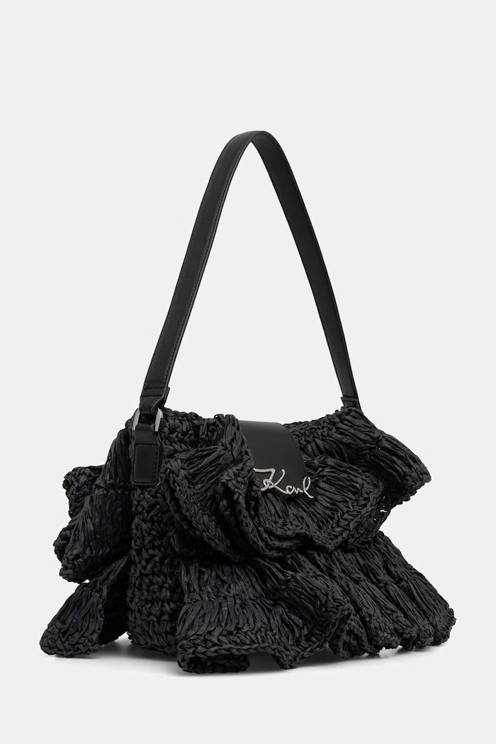 Karl Lagerfeld kabelka dámska K/SIGNATURE B2W30104 čierna SS26