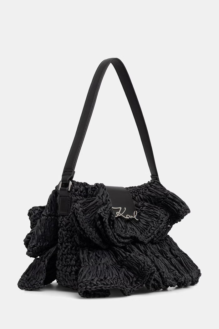 Karl Lagerfeld kabelka dámska K/SIGNATURE B2W30104 čierna SS26