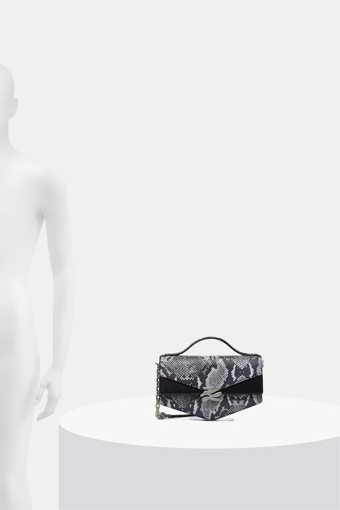 Karl Lagerfeld listová kabelka dámska kožená Karl Lagerfeld Studio B2W30255