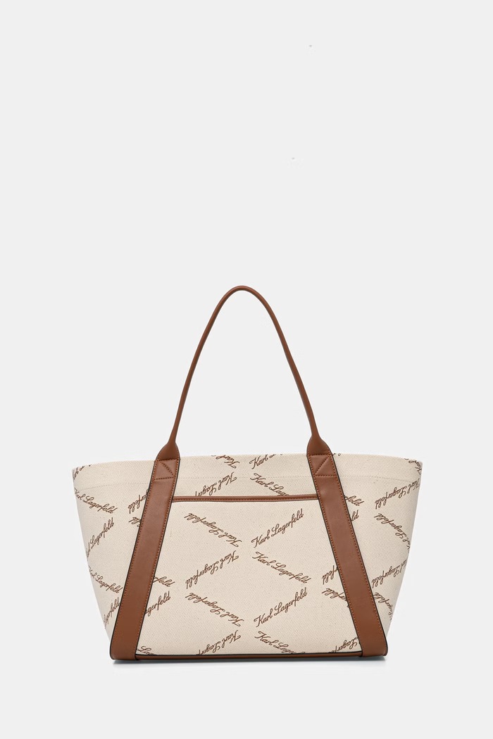 Karl Lagerfeld torebka tote damska K/VILLE brązowy B2W30247
