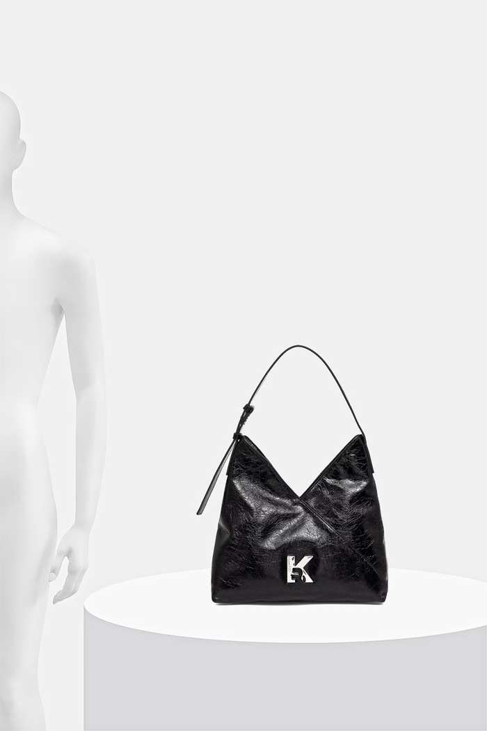 Kožená kabelka Karl Lagerfeld Jeans B1W30187