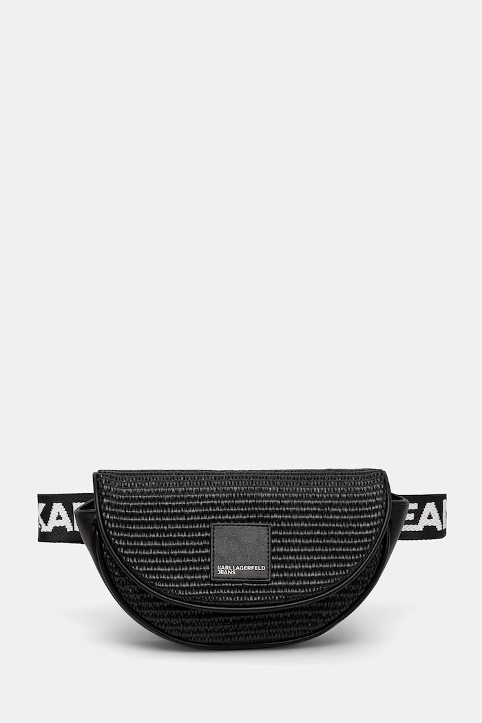 Karl Lagerfeld Jeans táska szintetikus bőr fekete B2W30118
