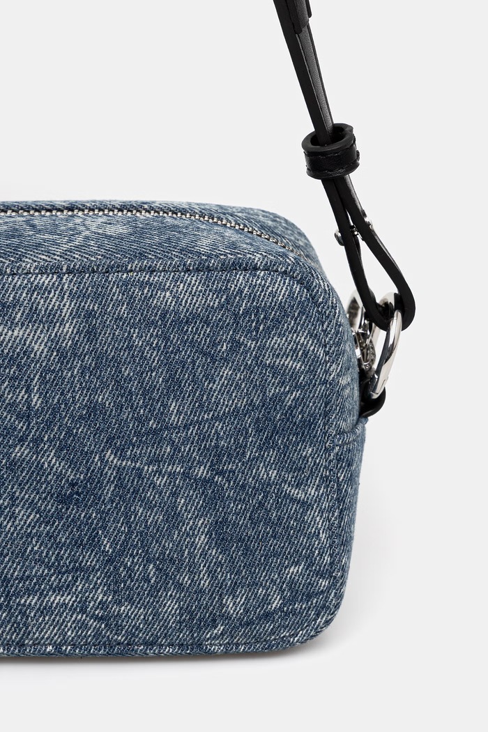 Džínsová taška Karl Lagerfeld Jeans modrá B2W30124