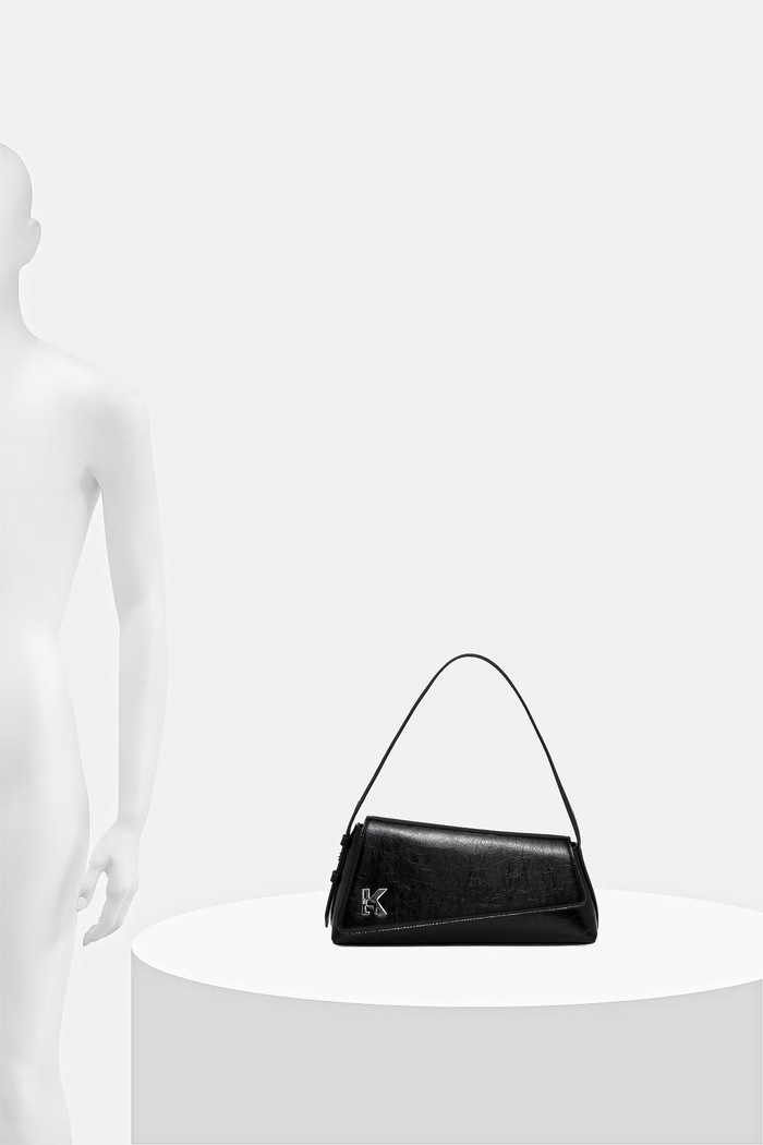 Kožená kabelka Karl Lagerfeld Jeans B2W30130