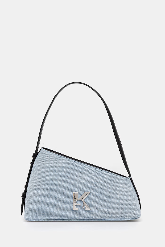 Karl Lagerfeld Jeans geantă de blugi cu modele albastru B2W30133