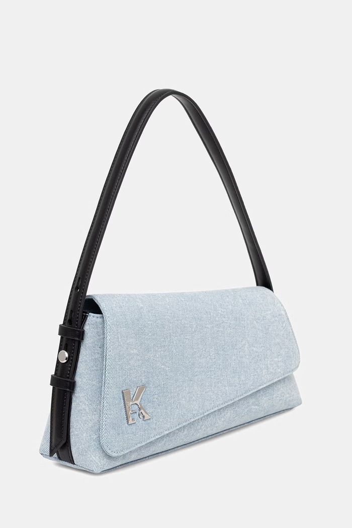 Džínsová taška Karl Lagerfeld Jeans B2W30134 modrá SS26