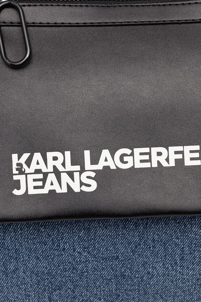 Džínsová taška Karl Lagerfeld Jeans modrá B2W50045