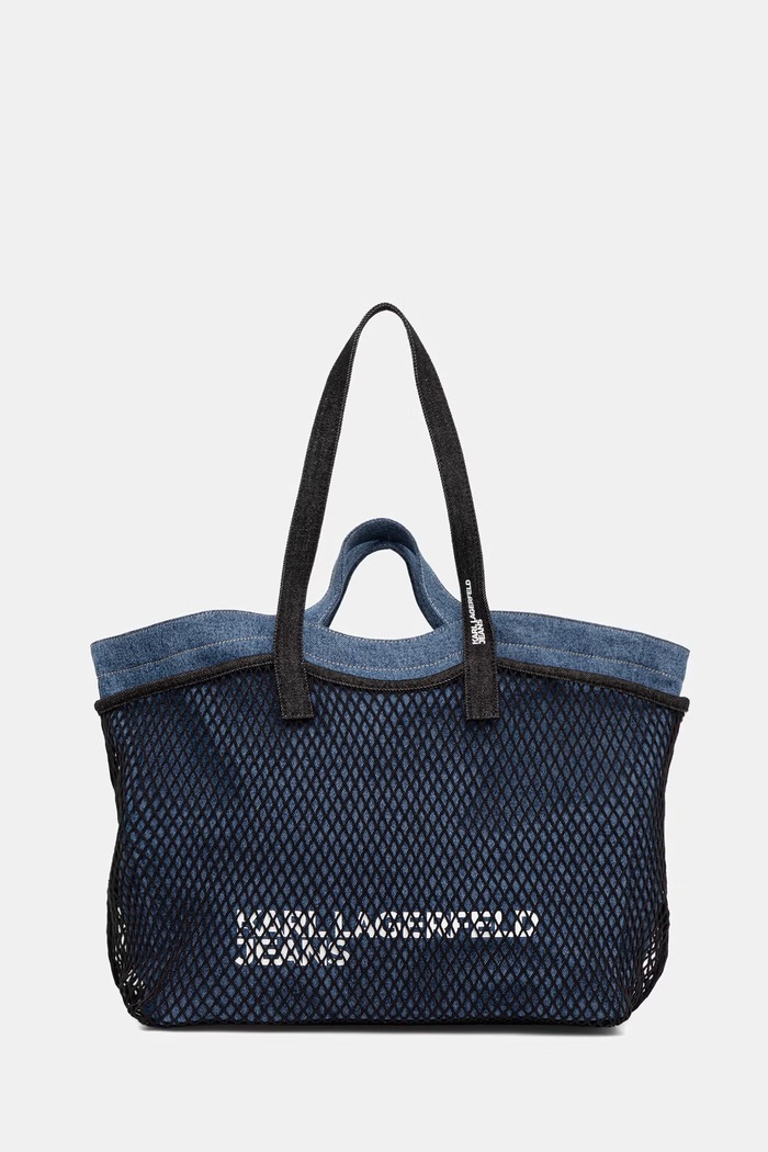 Torbica Karl Lagerfeld Jeans Tekstil modra B2W50053