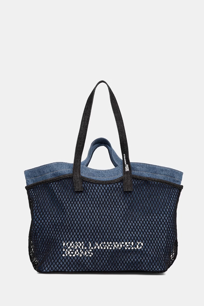 Torbica Karl Lagerfeld Jeans Tekstil modra B2W50053