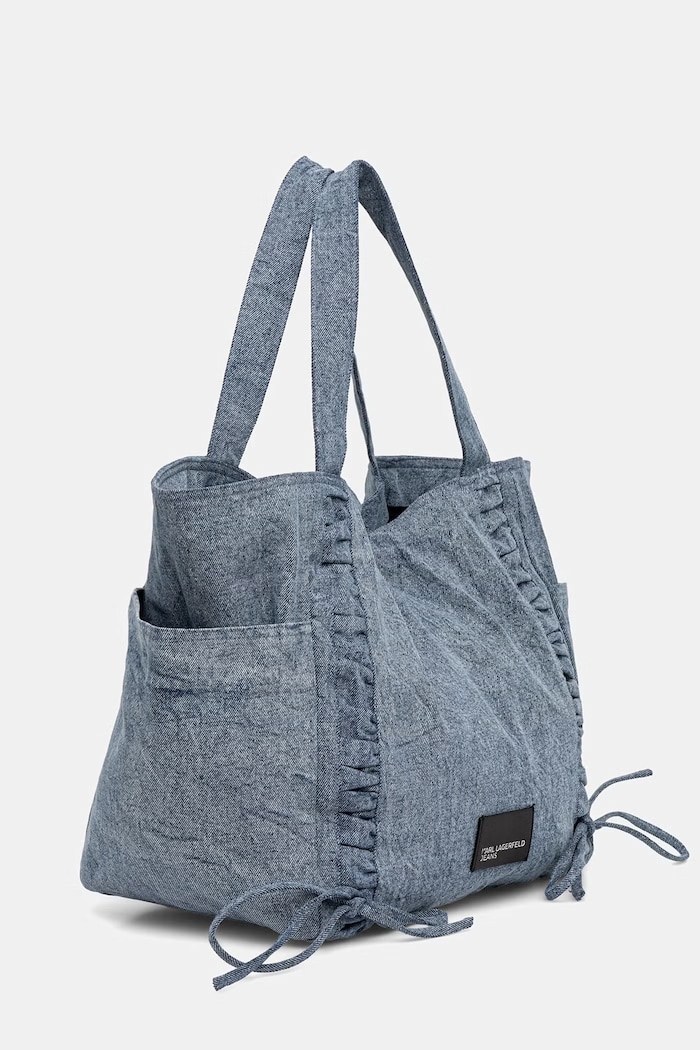 Jeans torba Karl Lagerfeld Jeans B2W50054 modra SS26