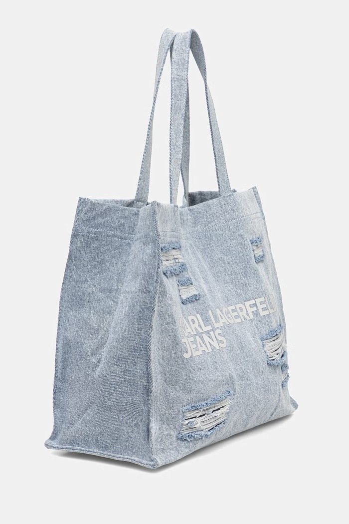 Džínsová taška Karl Lagerfeld Jeans B2W50081 modrá SS26