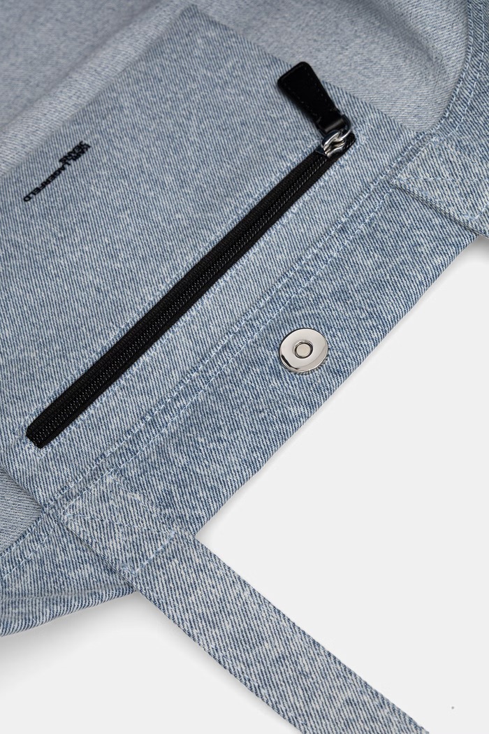 Džínsová taška Karl Lagerfeld Jeans B2W50081 modrá