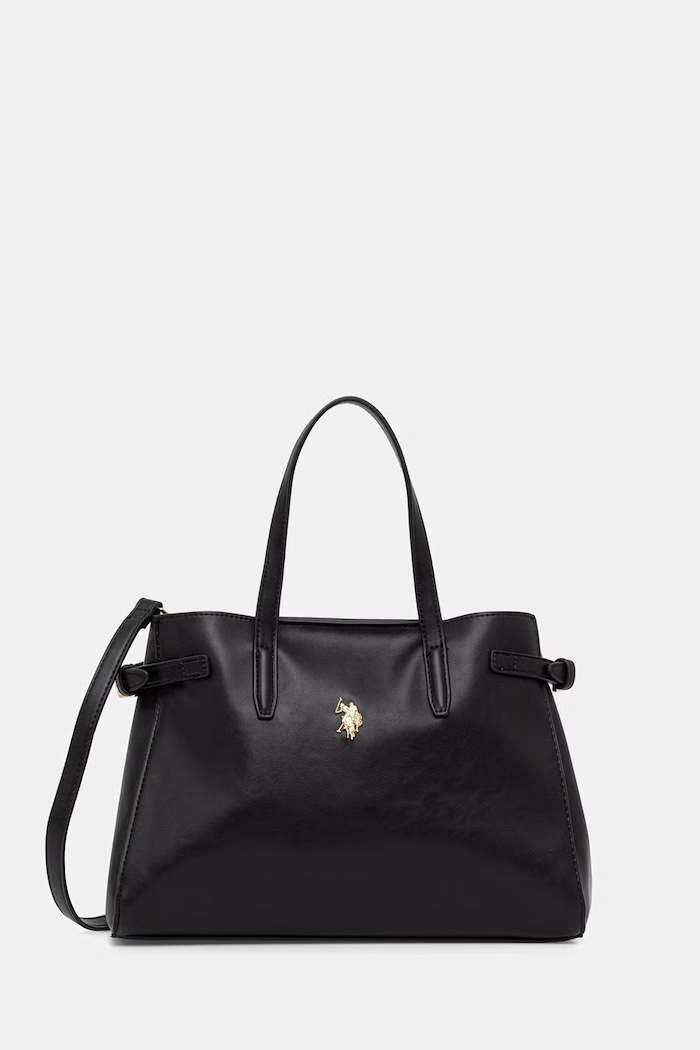 U.S. Polo Assn. torebka shopper damska GUILDFORD czarny BEU2G9069WVP