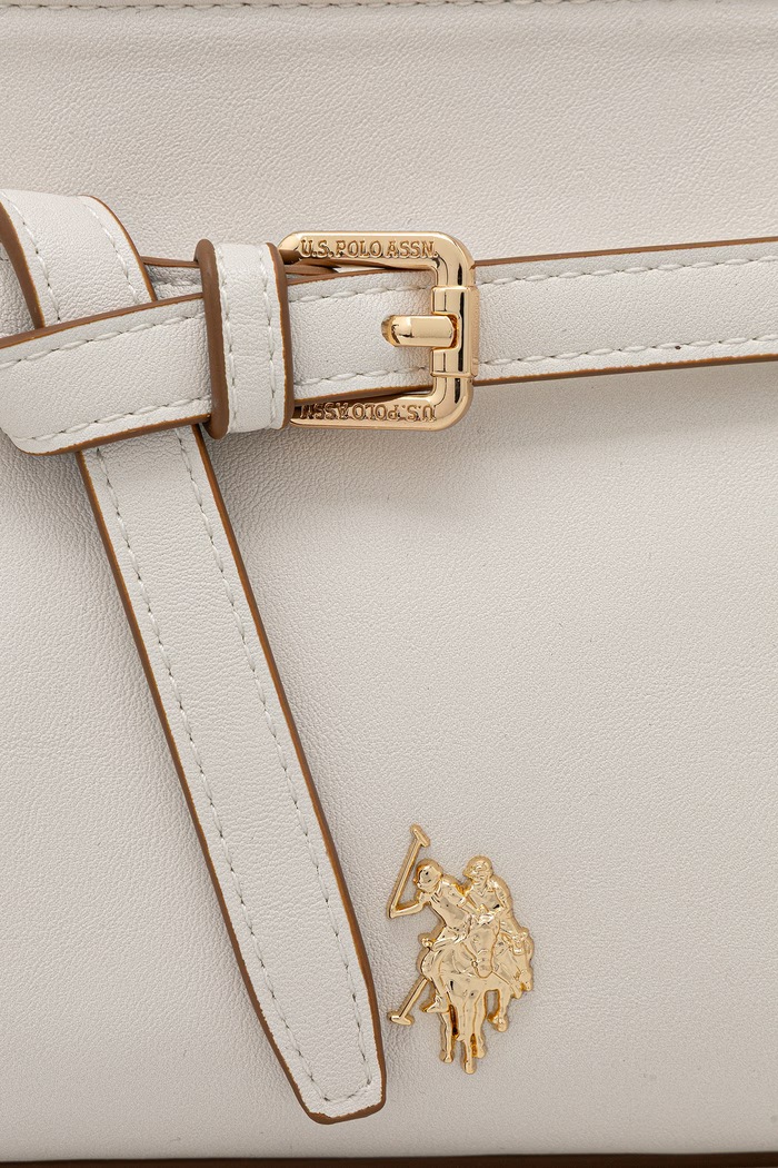 U.S. Polo Assn. dámska listová kabelka z imitácie kože GUILDFORD BEU2G9070WVP béžová