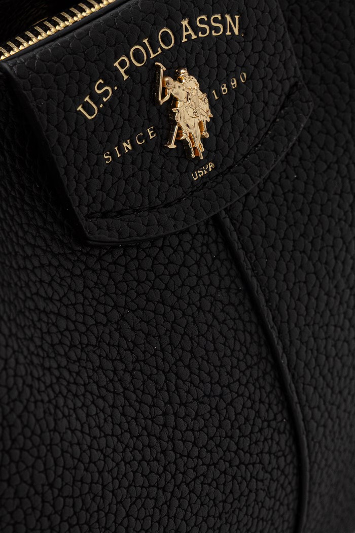 U.S. Polo Assn. geantă crossbody pentru femei, cu imitație de piele ROYAL STEWART negru BEU3R9066WVP