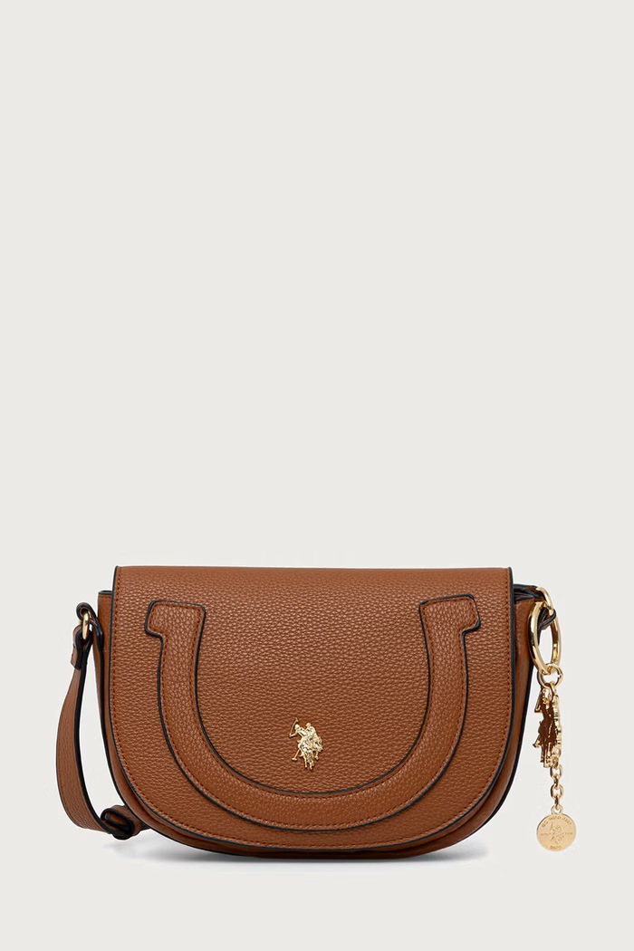 U.S. Polo Assn. torebka crossbody damska LAWSON brązowy BEU8L9056WVP