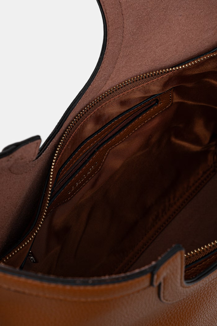 U.S. Polo Assn. torebka tote damska z imitacji skóry LAWSON BEU8L9058WVP brązowy