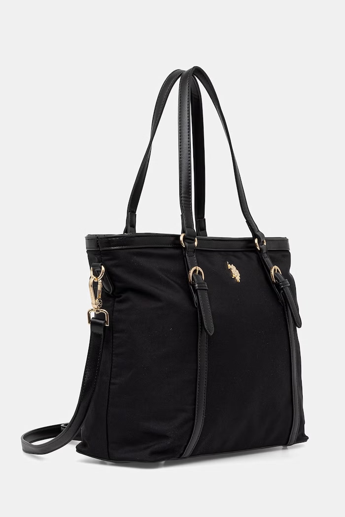 U.S. Polo Assn. geantă shopper pentru femei BEUHU6377WZC negru AA00