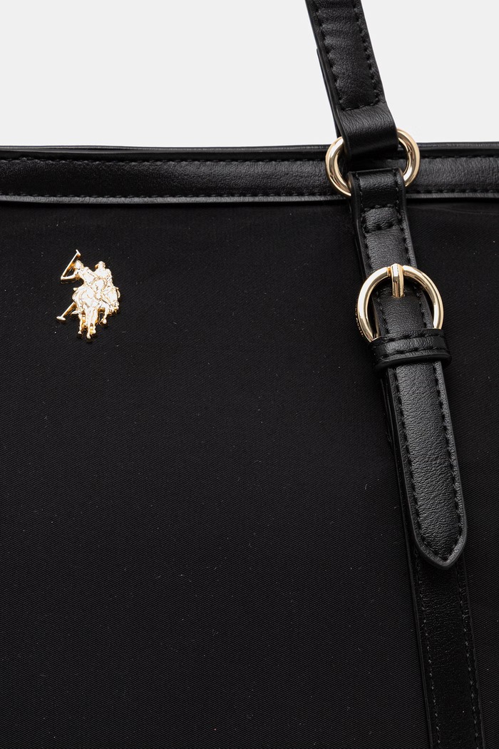 U.S. Polo Assn. geantă shopper pentru femei negru BEUHU6377WZC