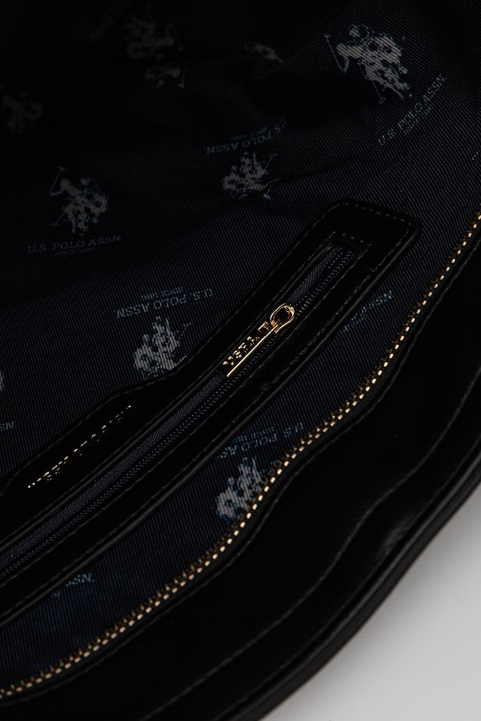 U.S. Polo Assn. geantă shopper pentru femei BEUHU6377WZC negru