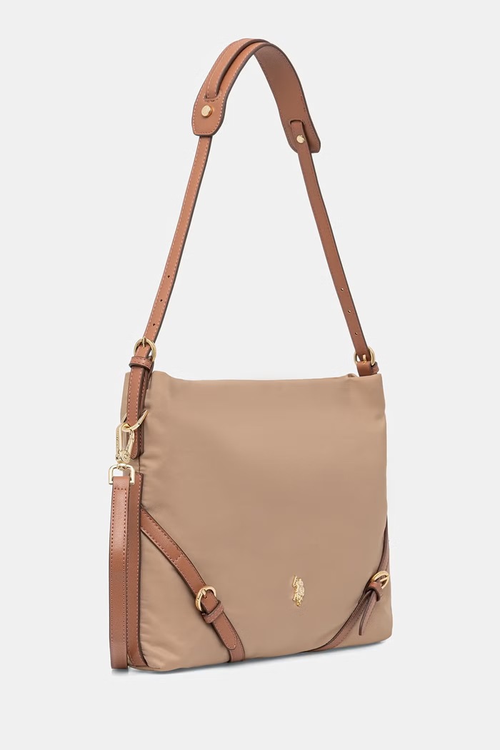 Τσάντα U.S. Polo Assn. HOUSTON BEUHU8683WZC μπεζ AA00