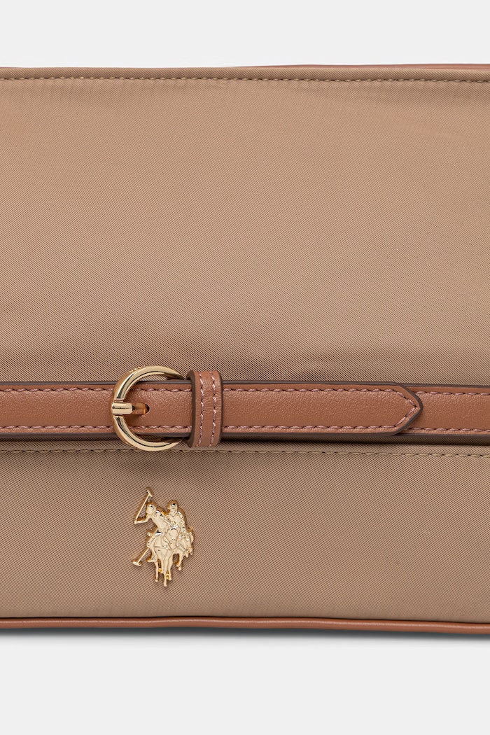 U.S. Polo Assn. crossbody kabelka dámska HOUSTON béžová BEUHU9080WZC