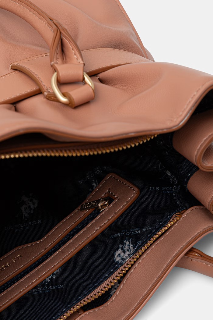 U.S. Polo Assn. geantă shopper pentru femei JANE BEUJ09039WVP portocaliu