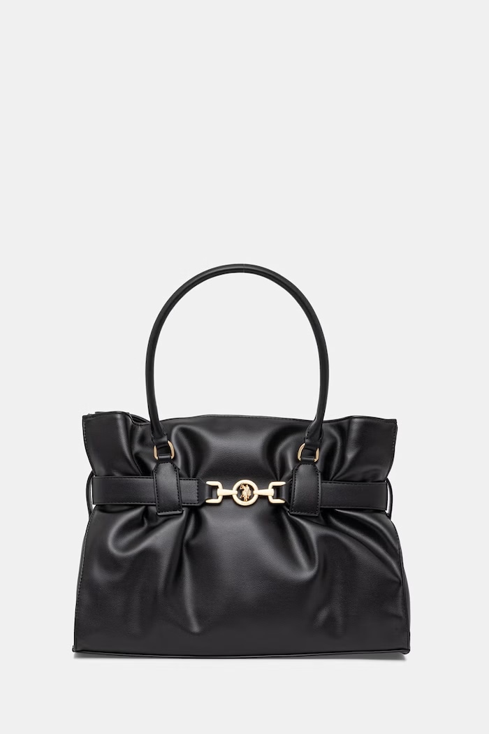 U.S. Polo Assn. geantă shopper pentru femei JANE negru BEUJ09039WVP