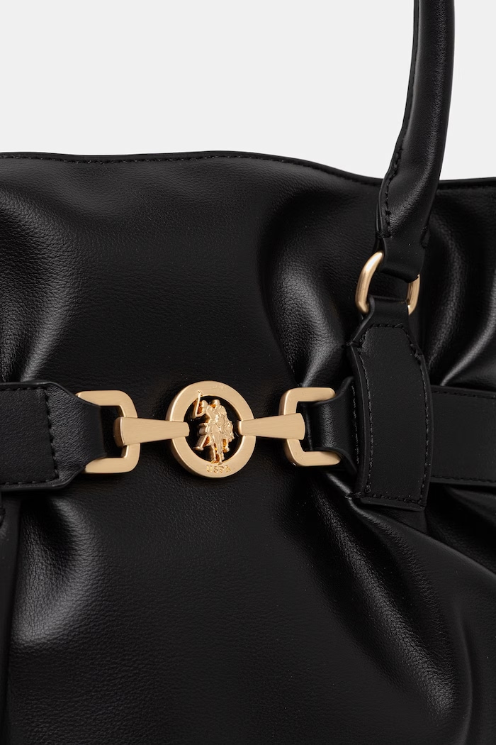 U.S. Polo Assn. geantă shopper pentru femei JANE negru BEUJ09039WVP
