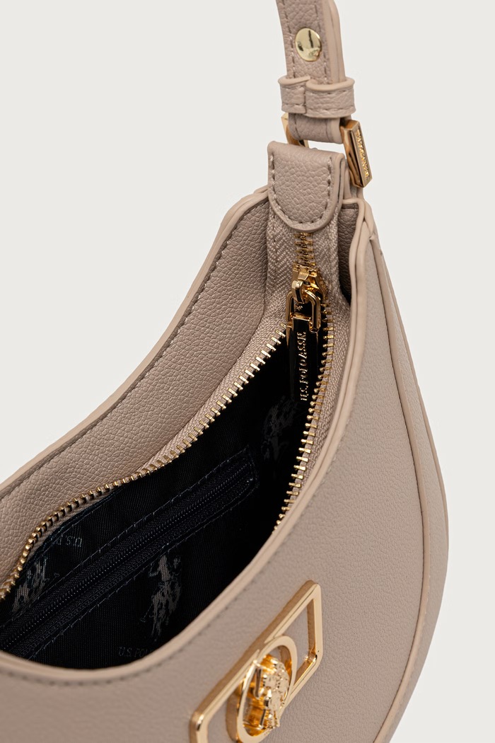 Kiegészítők U.S. Polo Assn. Hobo táska női műbőr JONES BEUJ89081WVP bézs