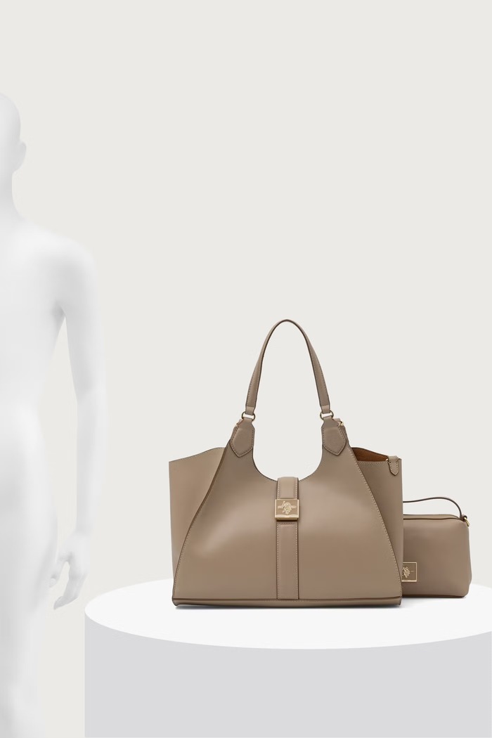 U.S. Polo Assn. Torebka shopper damska z imitacji skóry MARGARET BEUMF9043WVP