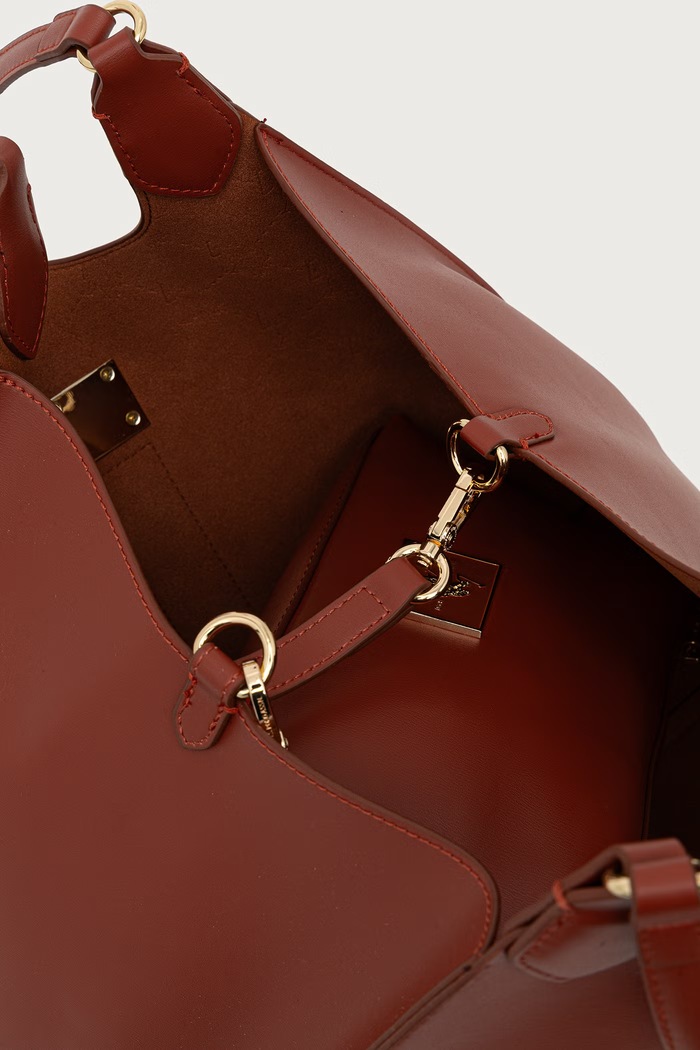 Nákupní taška dámská z imitace kůže MARGARET U.S. Polo Assn. BEUMF9043WVP červená
