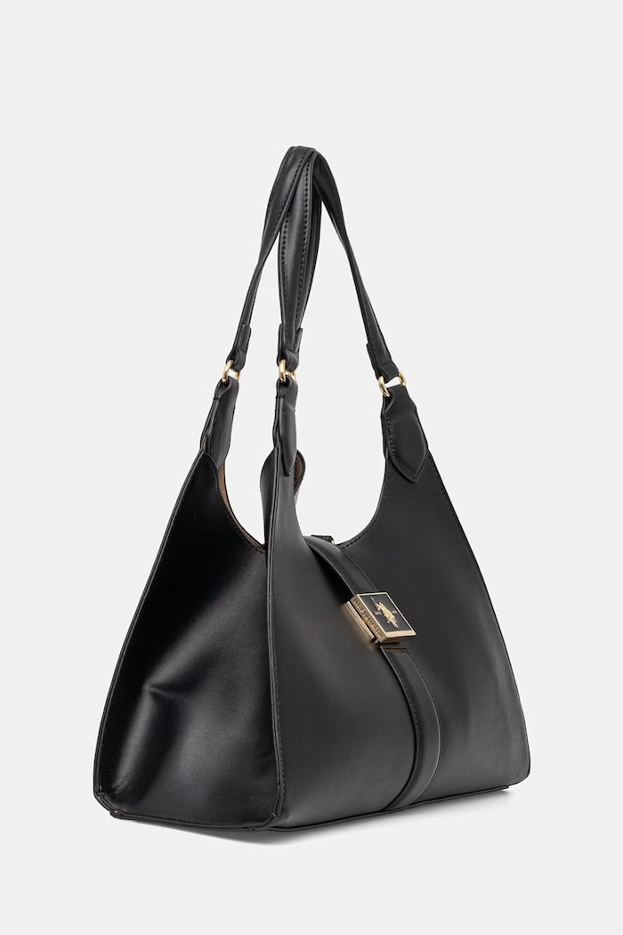 U.S. Polo Assn. Kabelka typu shopper dámska z imitácie kože MARGARET BEUMF9043WVP čierna SS26