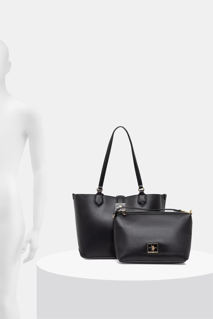 U.S. Polo Assn. geantă shopper pentru femei, cu imitație de piele MARGARET BEUMF9044WVP