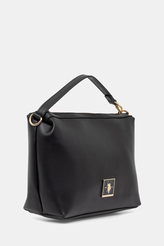U.S. Polo Assn. geantă shopper pentru femei, cu imitație de piele MARGARET BEUMF9044WVP negru
