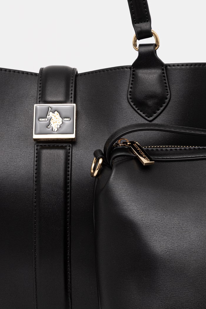 U.S. Polo Assn. geantă shopper pentru femei, cu imitație de piele MARGARET BEUMF9044WVP