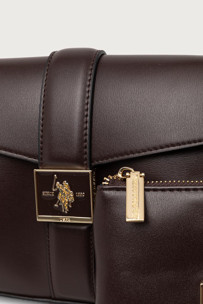 Чанта crossbody дамска MARGARET U.S. Polo Assn. BEUMF9047WVP кафяв