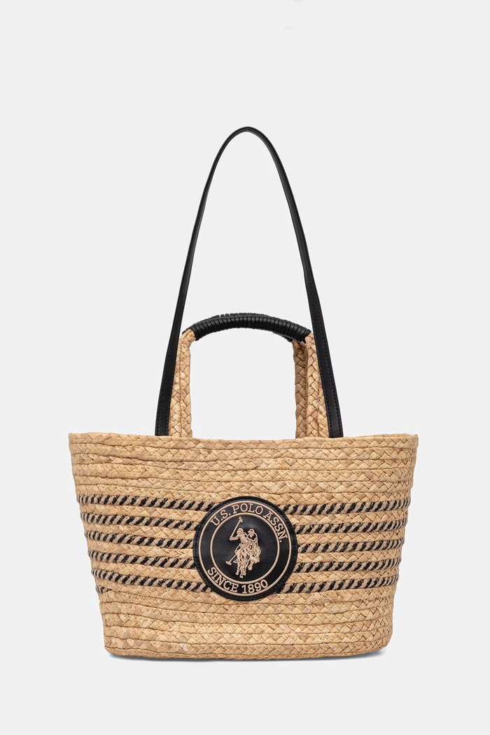 U.S. Polo Assn. geantă shopper pentru femei SOMERSET bej BEUO19025WS4