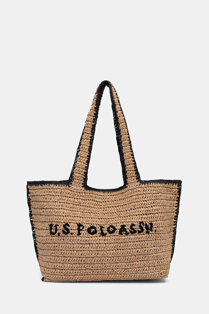 U.S. Polo Assn. geantă shopper pentru femei SOMERSET bej BEUO19028WL2