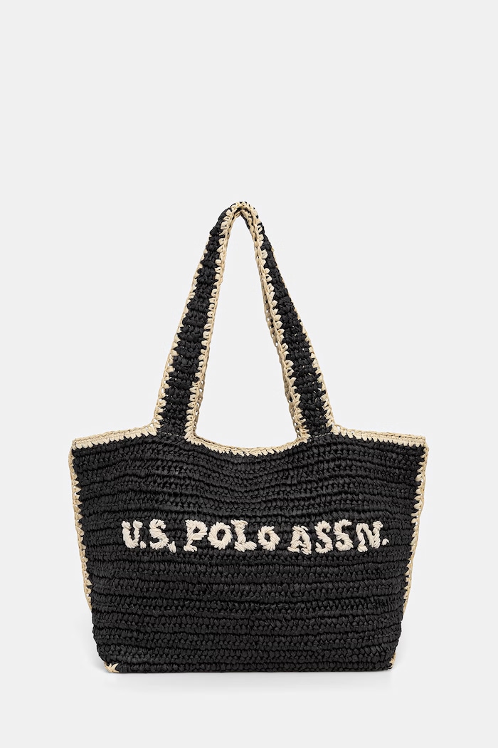 U.S. Polo Assn. geantă shopper pentru femei SOMERSET negru BEUO19028WL2