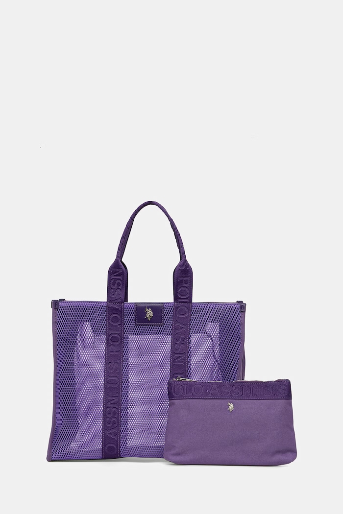 U.S. Polo Assn. kabelka typu tote dámska SOUTHEND fialová BEUOY9105WC9