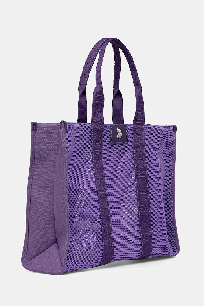 U.S. Polo Assn. kabelka typu tote dámska SOUTHEND BEUOY9105WC9 fialová SS26