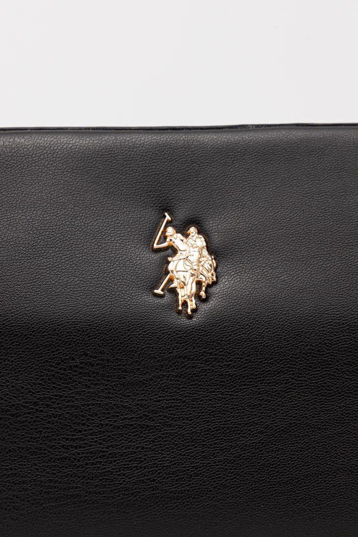 U.S. Polo Assn. Torebka crossbody damska z imitacji skóry CEREMONY BEUQC6455WVP czarny