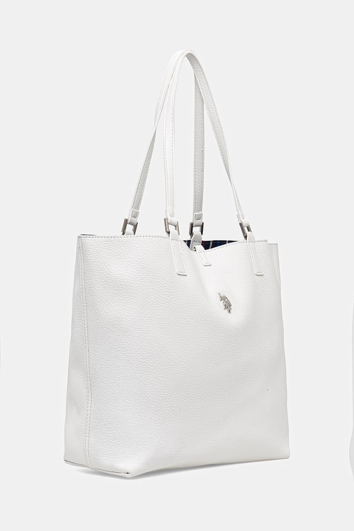 Obojstranná kabelka U.S. Polo Assn. ROGERSVILLE BEURR9097WVP biela SS26