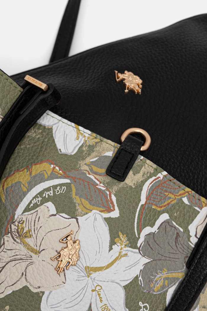 Obojstranná kabelka U.S. Polo Assn. ROGERSVILLE BEURR9097WVP čierna