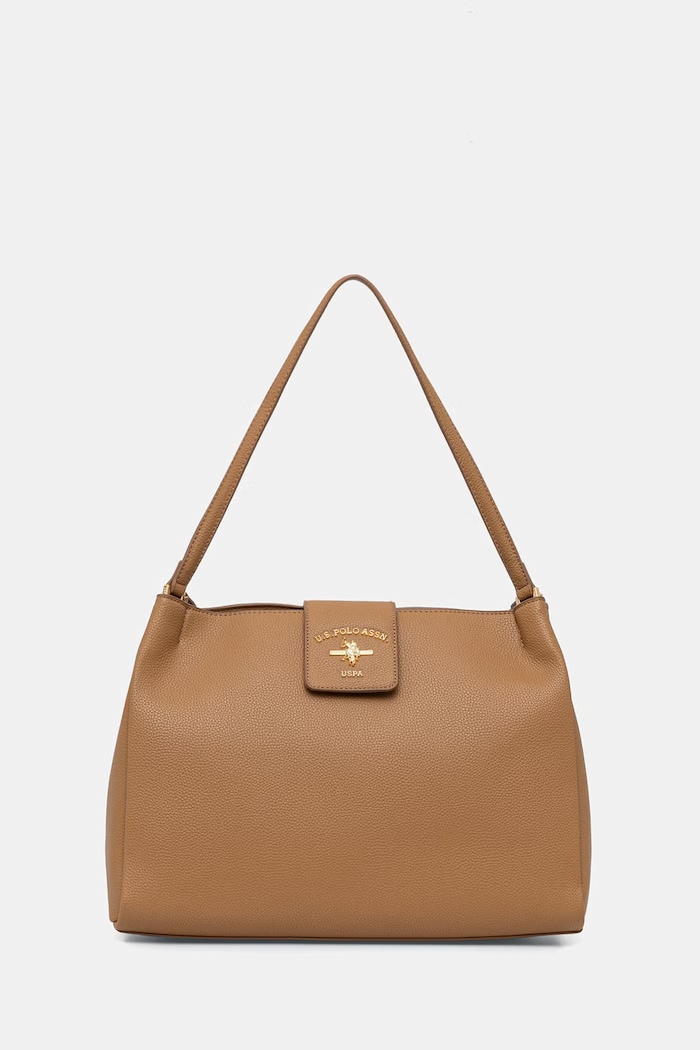 U.S. Polo Assn. geantă shopper pentru femei STANFORD maro BEUSS9073WVP