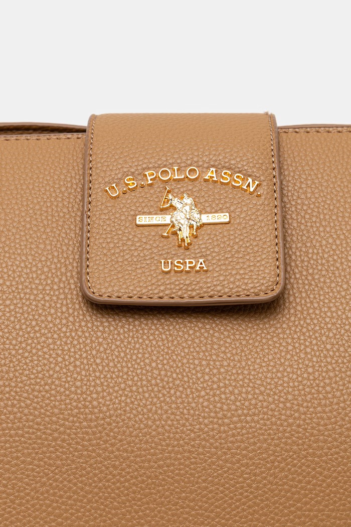 U.S. Polo Assn. geantă shopper pentru femei STANFORD maro BEUSS9073WVP