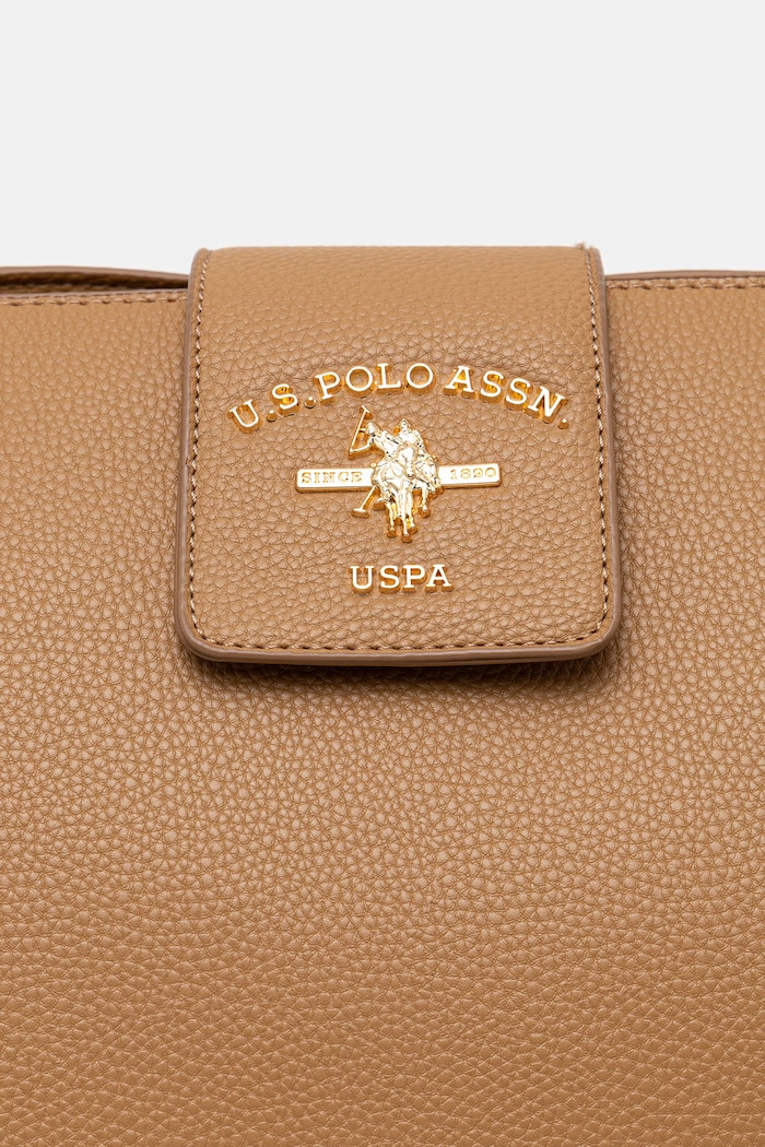 U.S. Polo Assn. geantă shopper pentru femei STANFORD maro BEUSS9073WVP