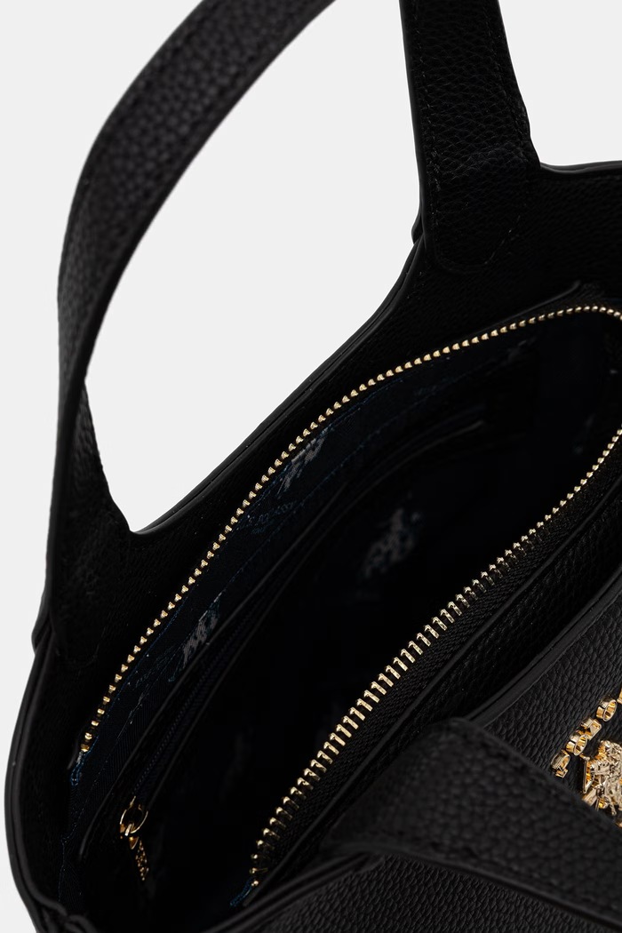 U.S. polo Assn. geantă crossbody pentru femei, cu imitație de piele STANFORD BEUSS9075WVP negru